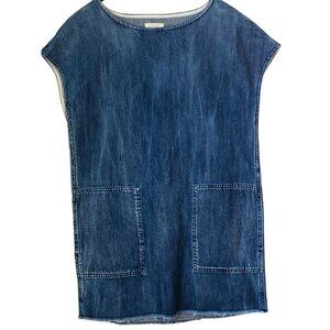 Aritzia Wilfred Free Denim Dress or Shirt, XS, Pockets, Boho, Cottagecore, Beach